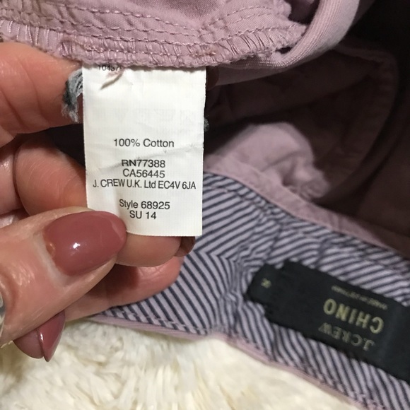 J. Crew chino lilac shorts size 8 - Picture 4 of 4
